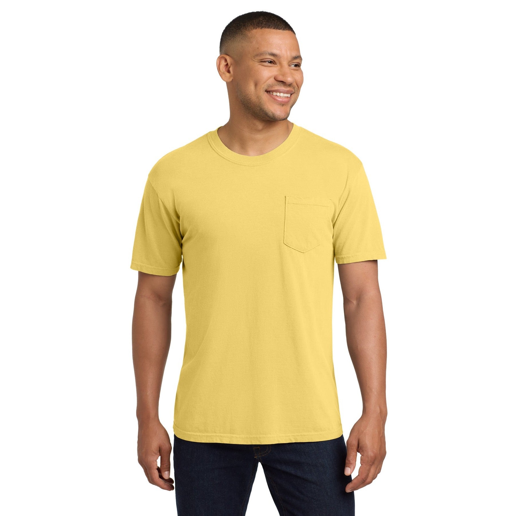 Comfort Colors-COMFORT COLORS ® Heavyweight Ring Spun Pocket Tee. 6030 1/2-MedTech-10